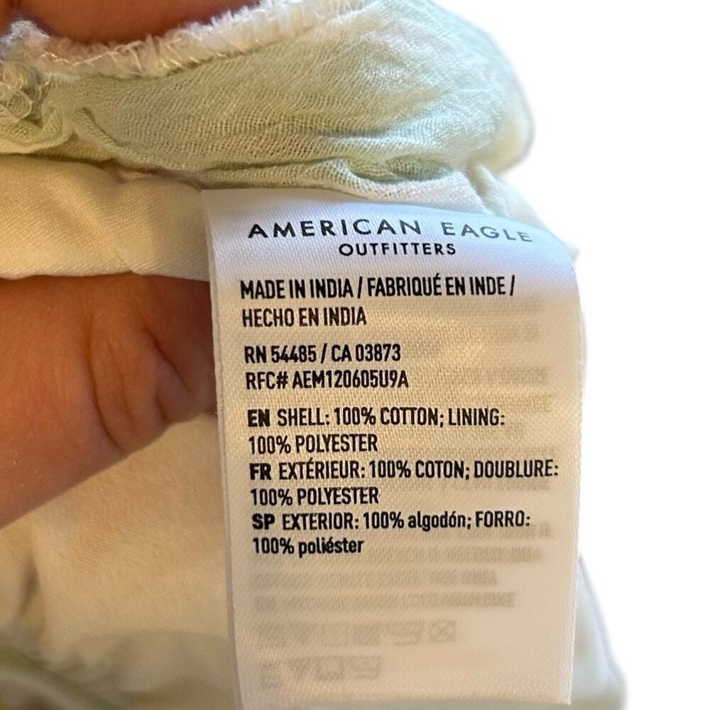 American Eagle Striped Halter Maxi Dress Medium Rainbow Resort - Picture 14 of 16